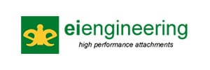 A green and white logo for the eengine.
